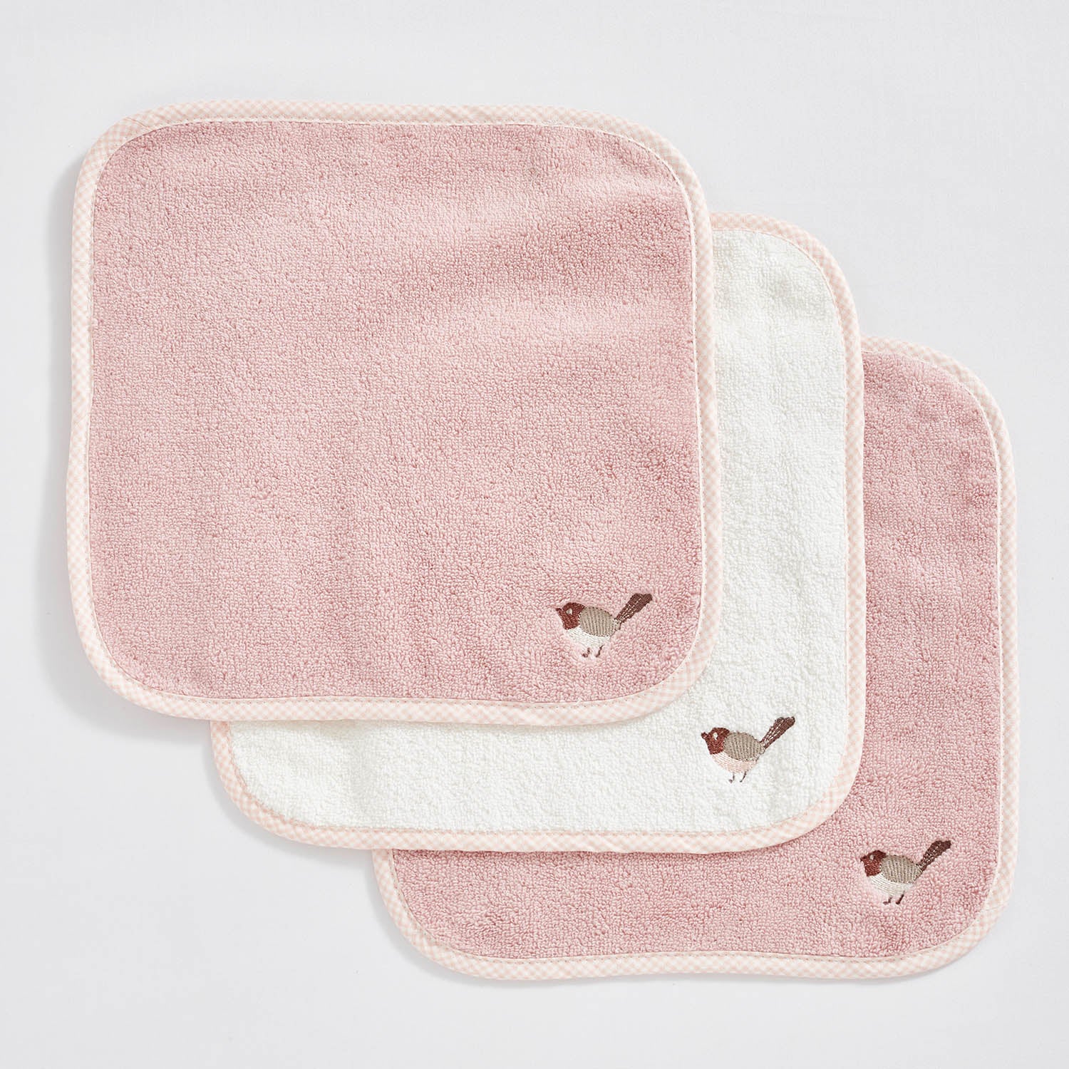 Bird Face Towels - Set of Three