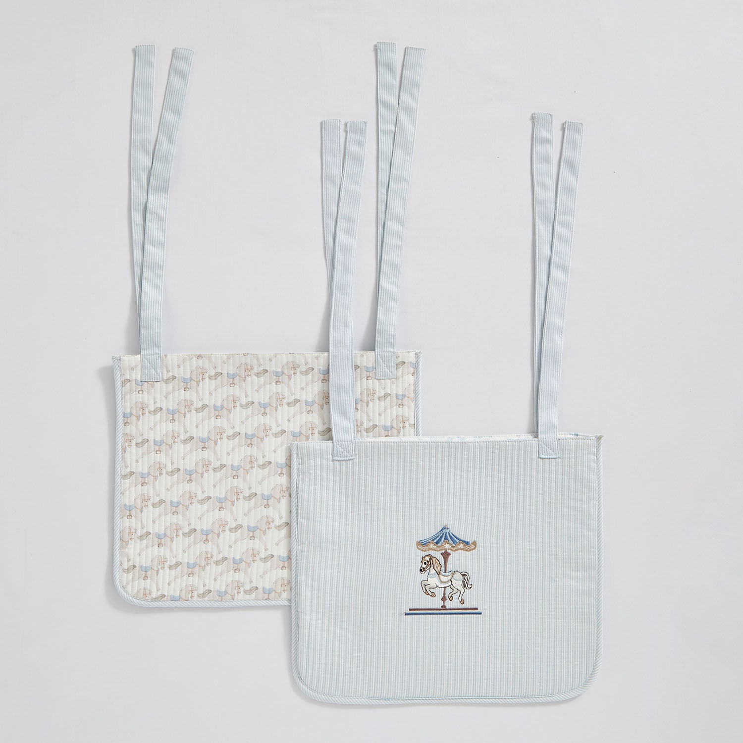 Horse Cradle Cot Pockets - Set of Two