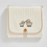 Portable Diaper Changing Mat - Sheep
