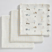 Adventure Muslin Swaddles - Set of Three