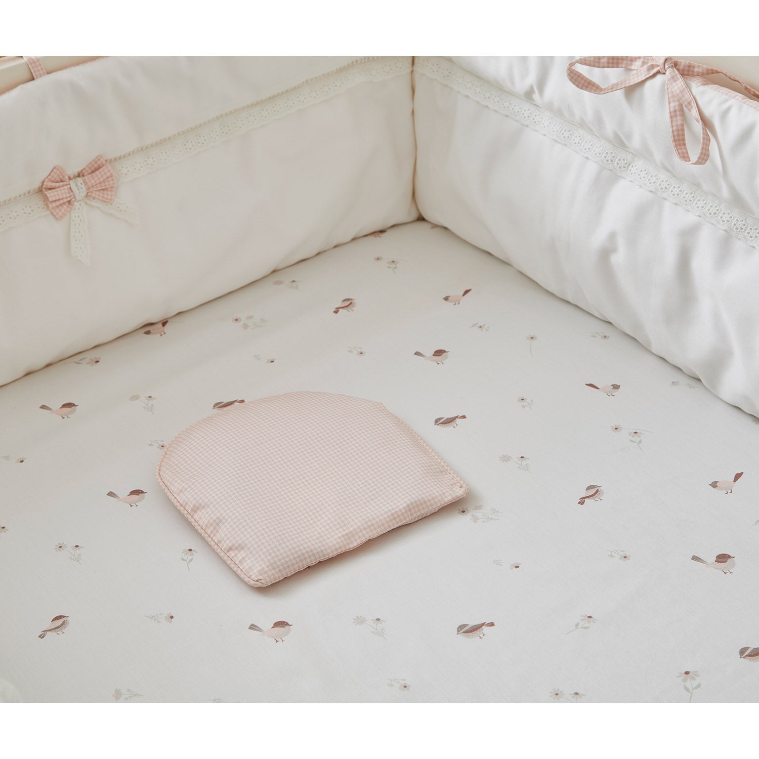 Bird Fitted Cot Sheet -  Set of Three