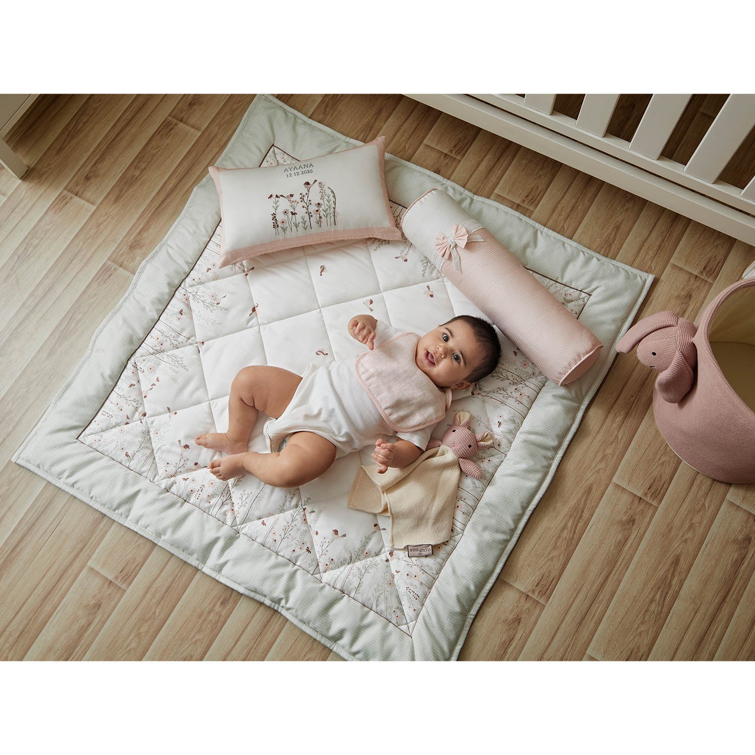 Bird Cotton Play Mat