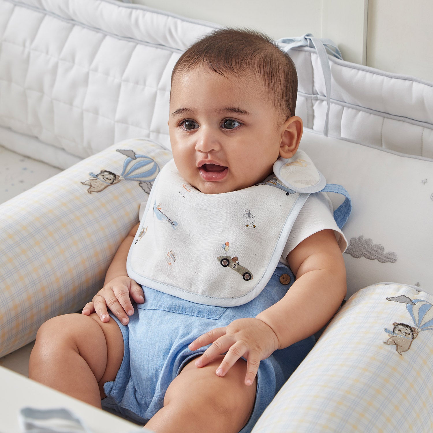 Adventure Muslin Bibs - Set of Three