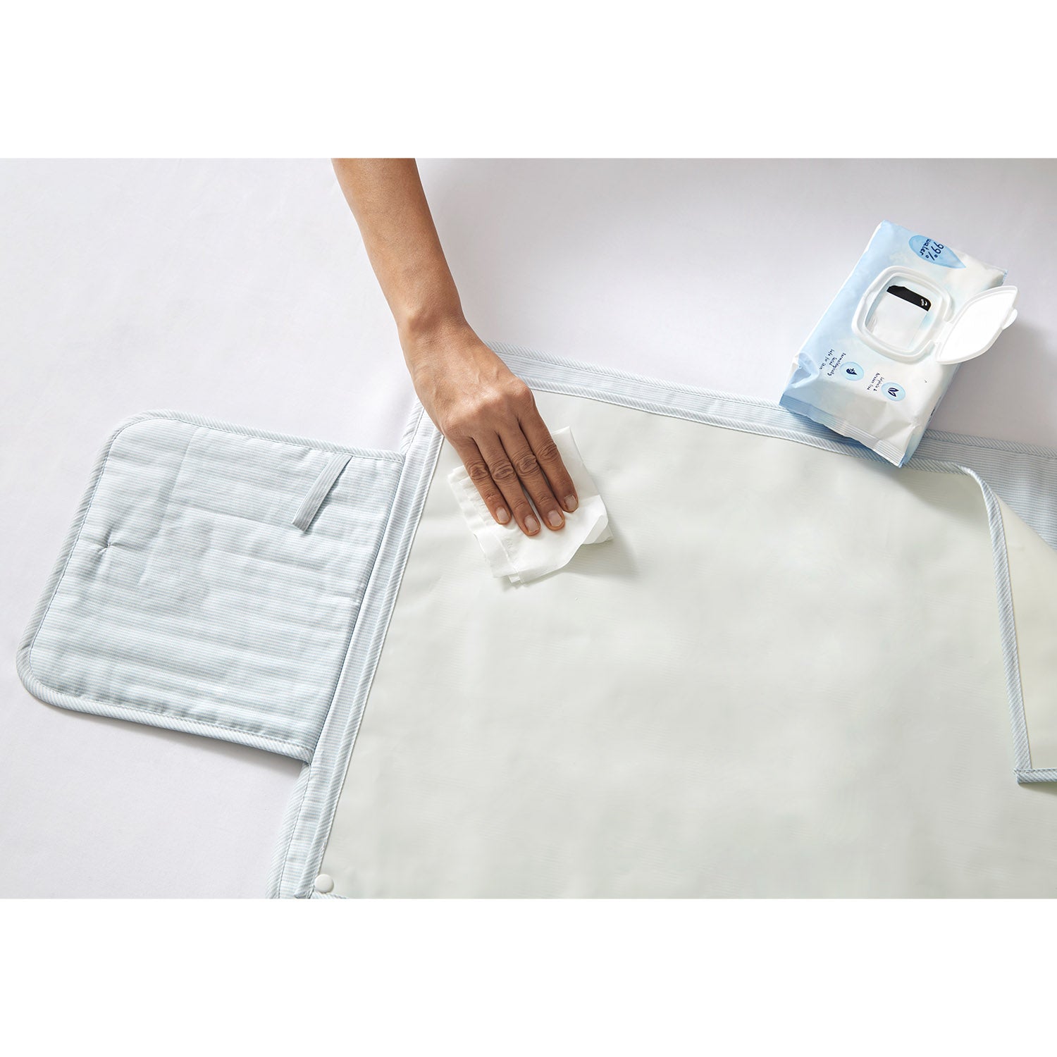 Portable Diaper Changing Mat - Horse Cradle