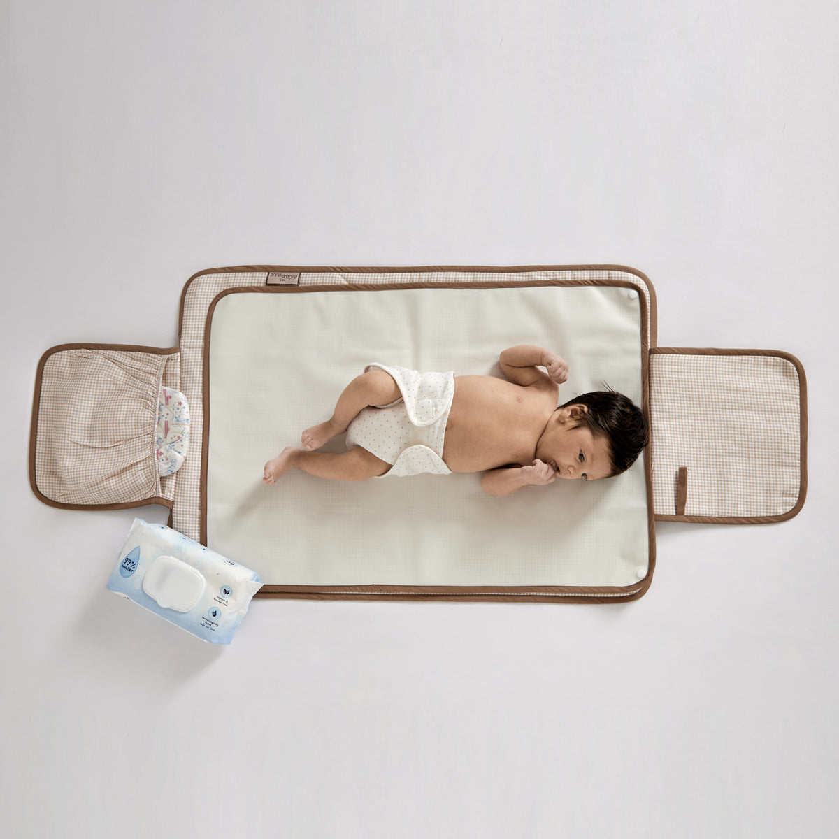 Portable Diaper Changing Mat - Teddy