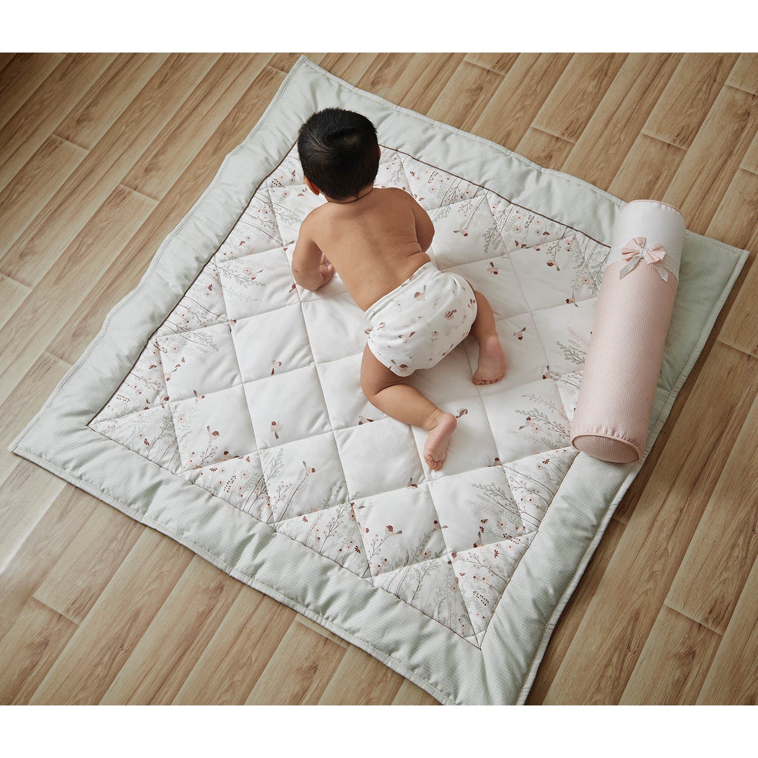 Bird Muslin Nappies - Set of Three