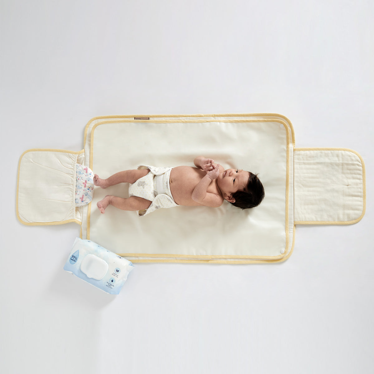 Portable Diaper Changing Mat - Flower
