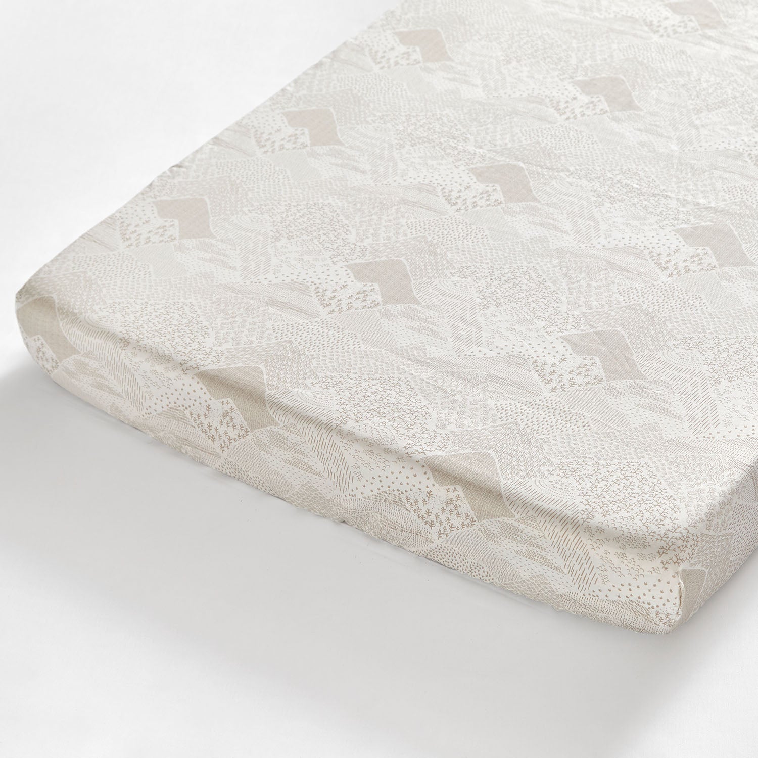Sheep Fitted Cot Sheet - Set of Three