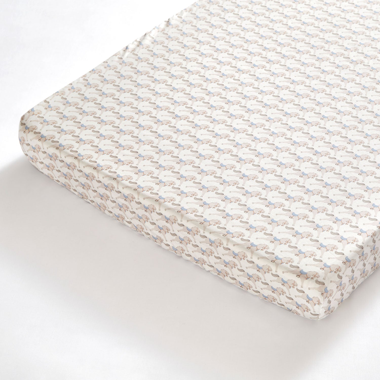 Horse Cradle Fitted Cot Sheet - Set of Three