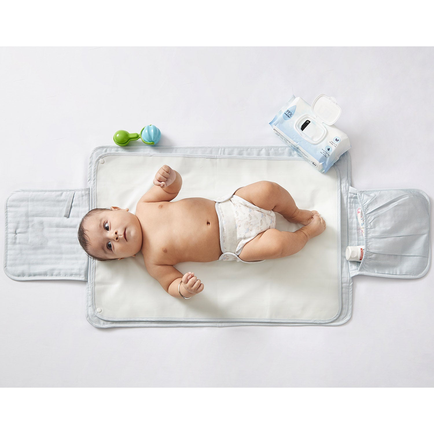 Portable Diaper Changing Mat - Horse Cradle