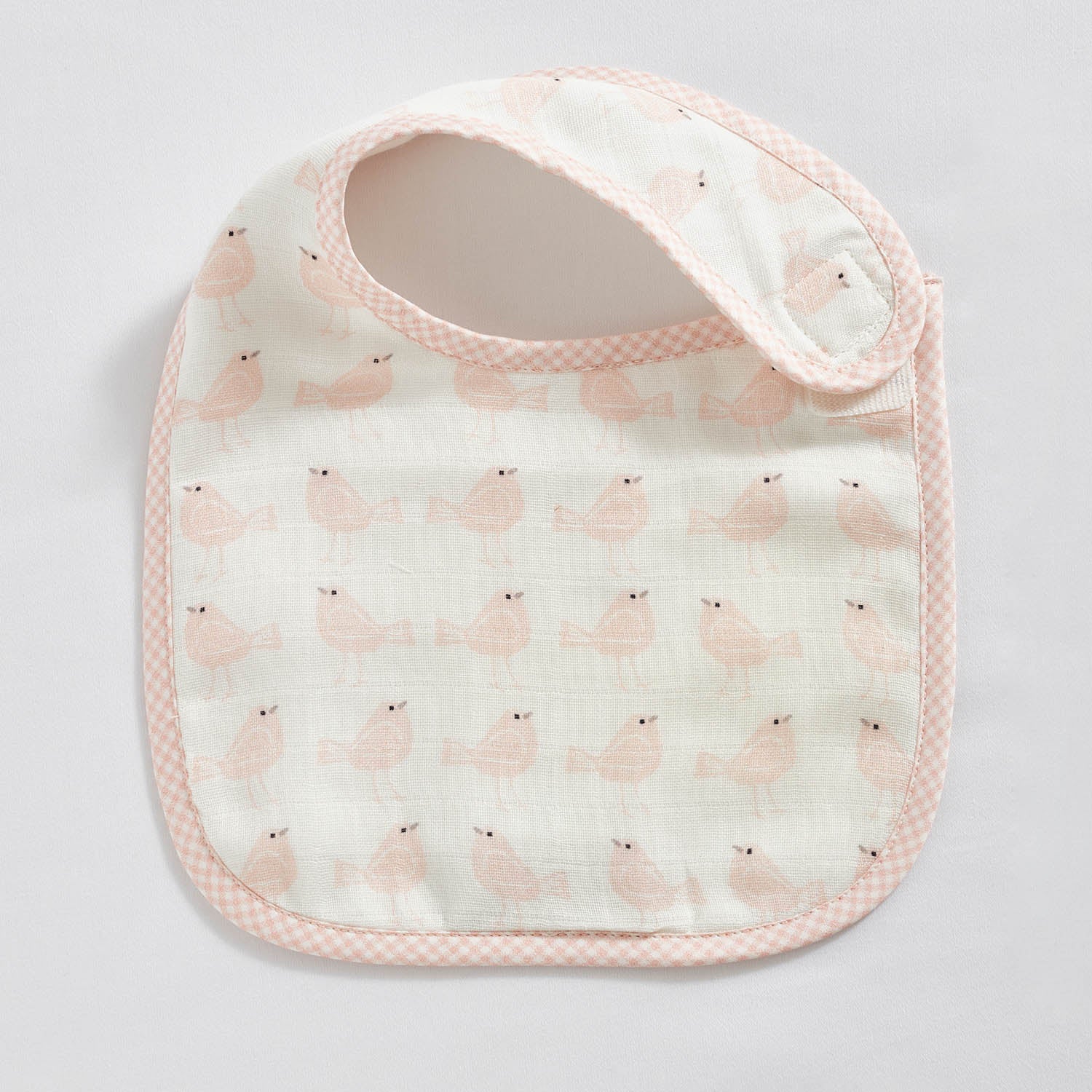 Bird Muslin Bibs - Set of Three