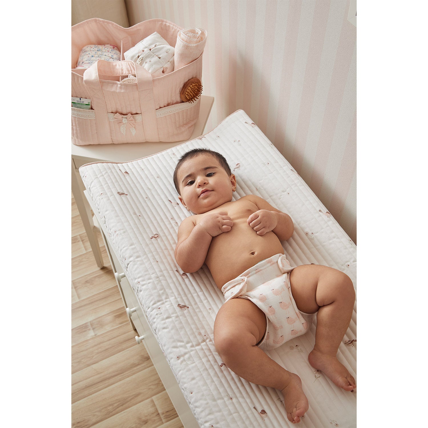 Bird Muslin Nappies - Set of Three