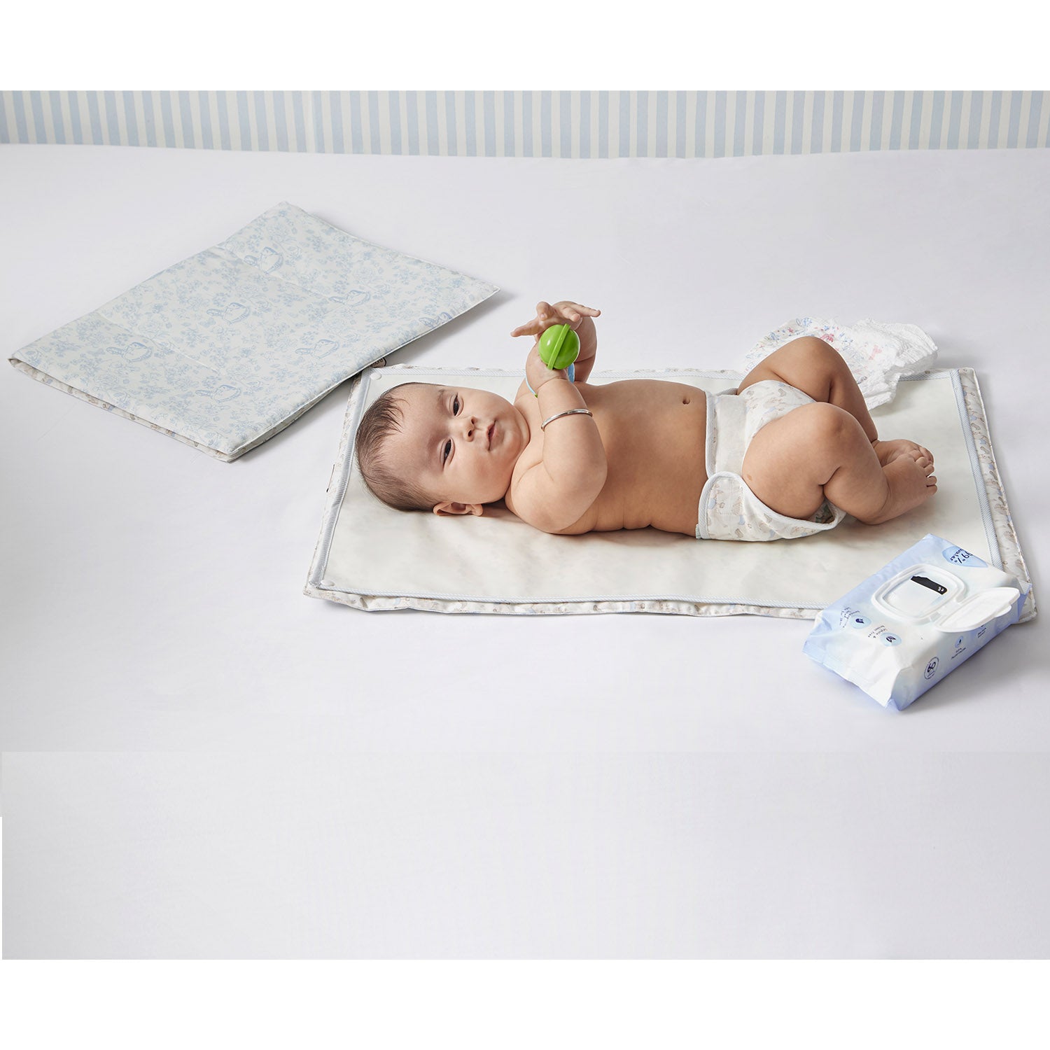 Horse Cradle Muslin Nappies - Set of Three