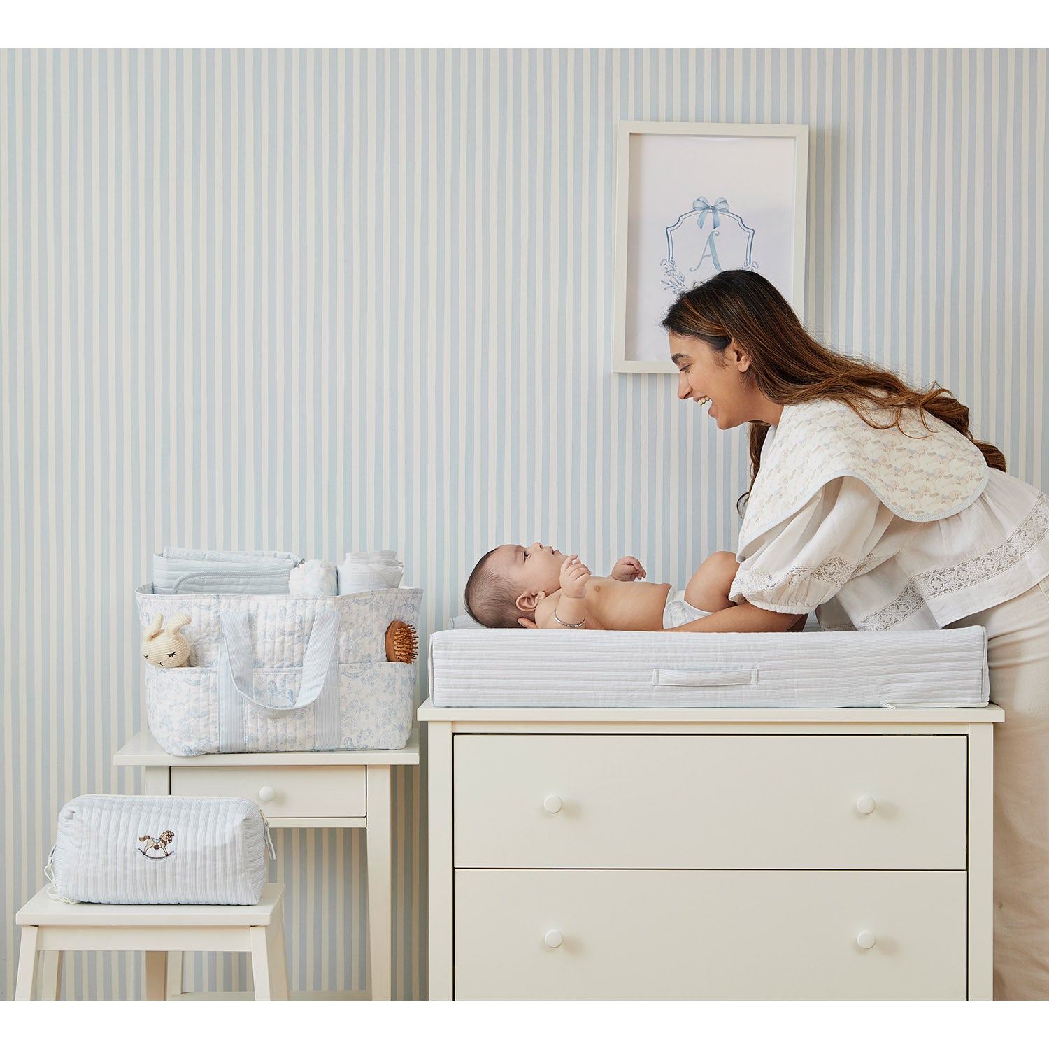 Horse Cradle Diaper Changing Station - Set of Two Covers