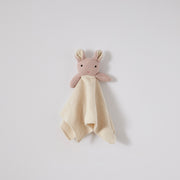Bunny Knitted Cuddle Cloth - Pink