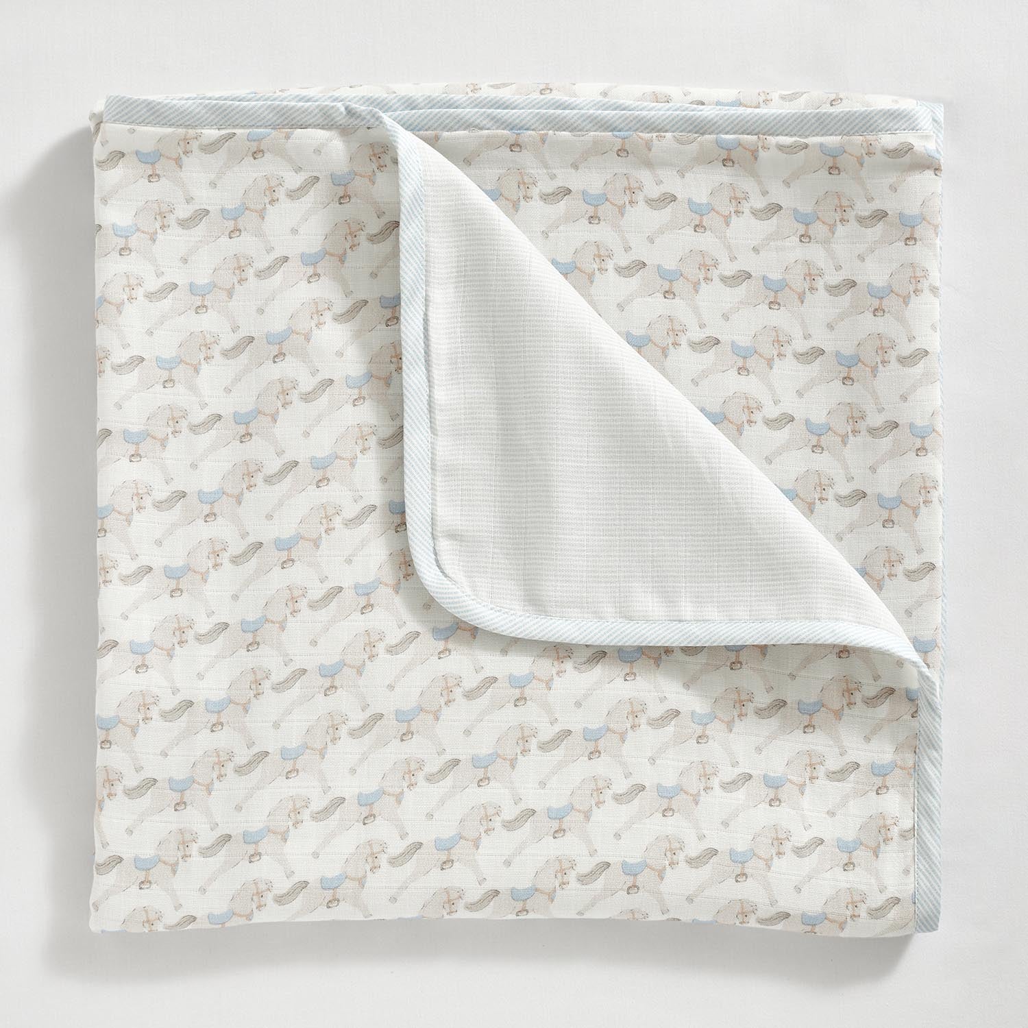 Horse Cradle Cotton Muslin Blanket