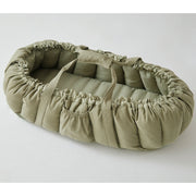 Green Checks Cradle All-in-one Carry Nest