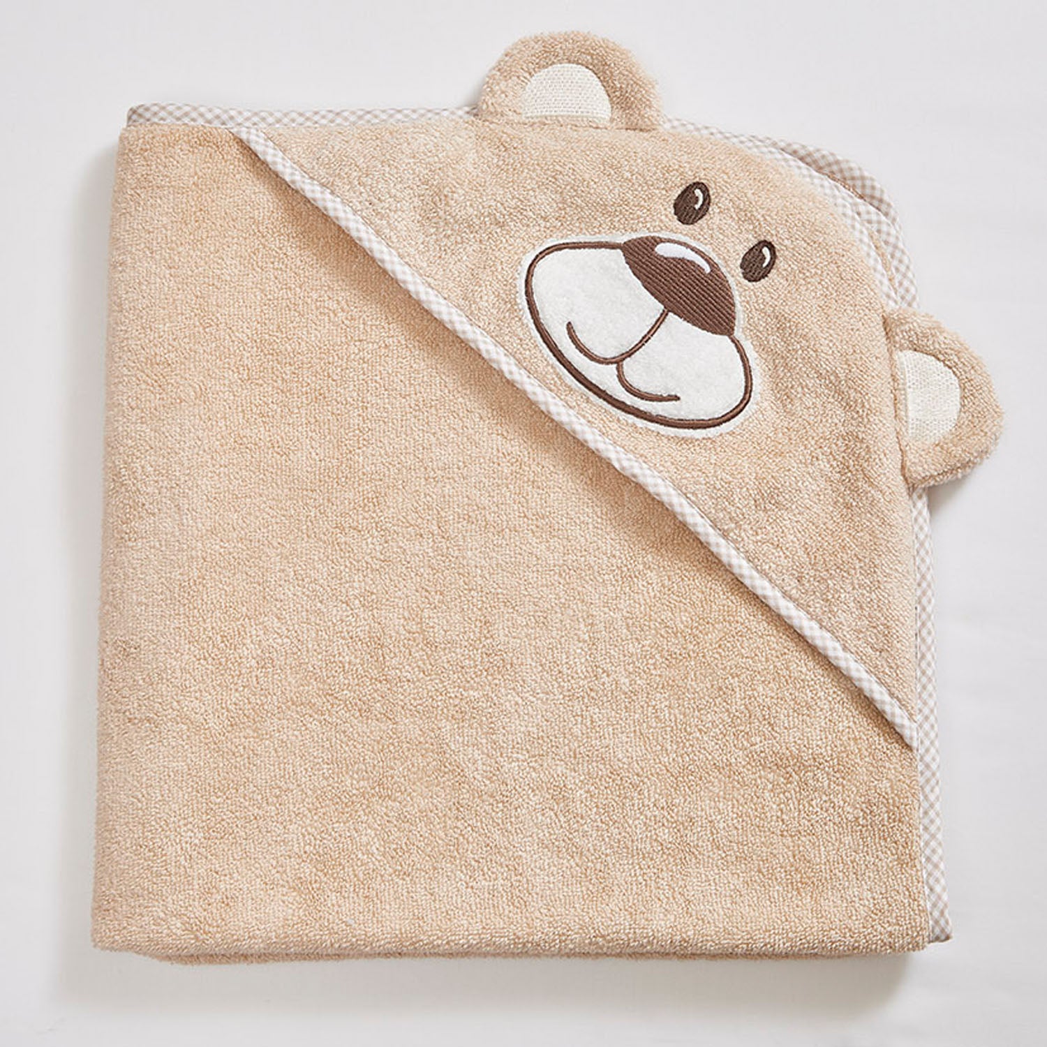 Teddy Cotton Hooded Towel