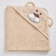 Teddy Cotton Hooded Towel