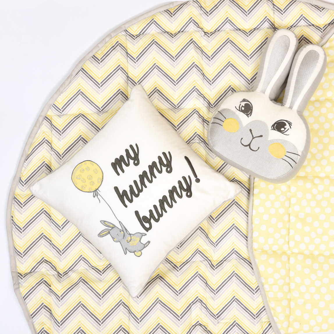 Bunny Premium Cotton Play Mat – Annasimona Kids